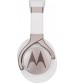 Motorola Pulse Max Wired Headset With Mic, White